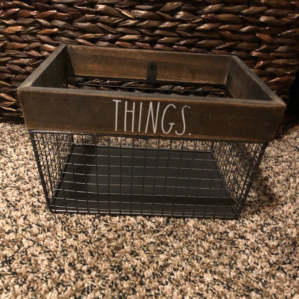 Rae Dunn Things Basket
